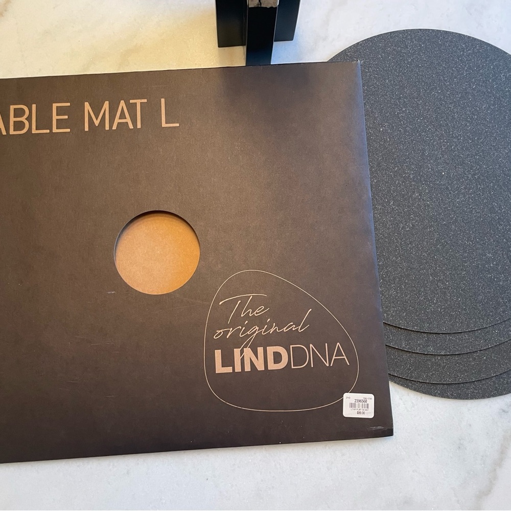 NWT Pottery Barn Leather Placemats